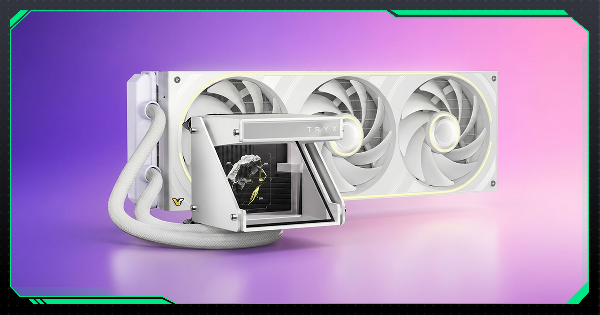 TRYX HOLO 360 AIO: Tản nhiệt nước Holographic độc đáo