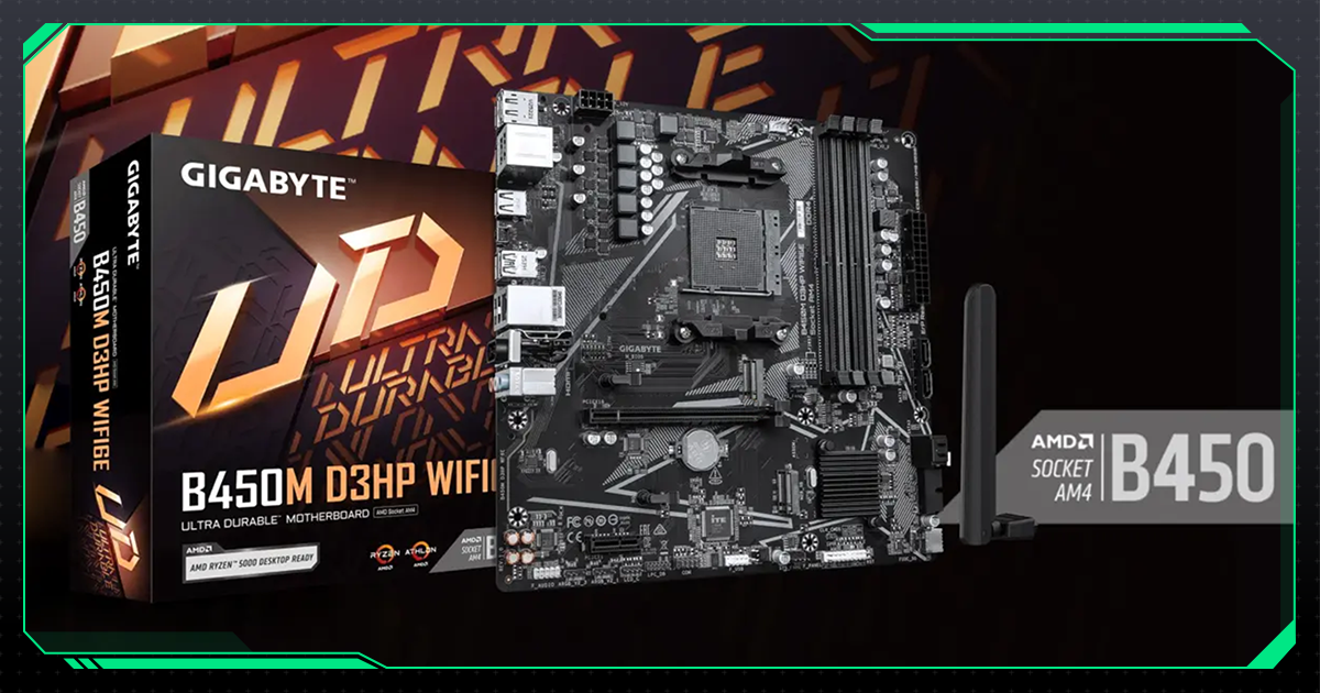 GIGABYTE Bất Ngờ Ra Mắt Mainboard B450 Mới Năm 2026