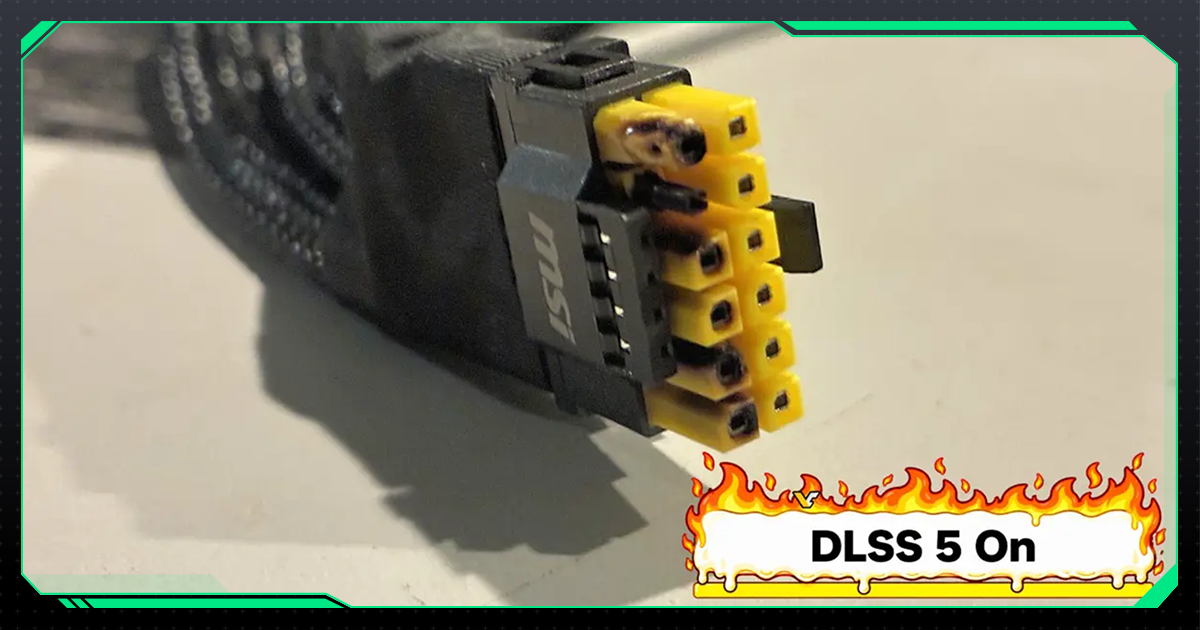 Tranh Cãi Cháy Cáp RTX 5090 Do DLSS 5 Khiến Reddit Dậy Sóng