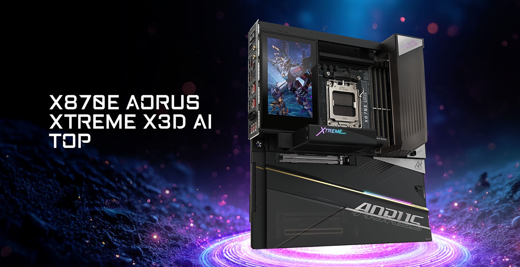 Flagship Đỉnh Cao Gigabyte X870E AORUS XTREME X3D AI TOP