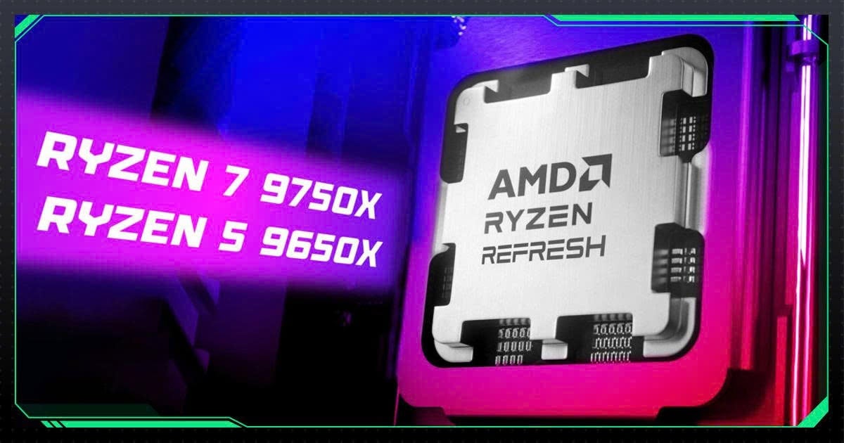 AMD Ryzen 7 9750X & Ryzen 5 9650X: Lộ Diện Đối Thủ 120W
