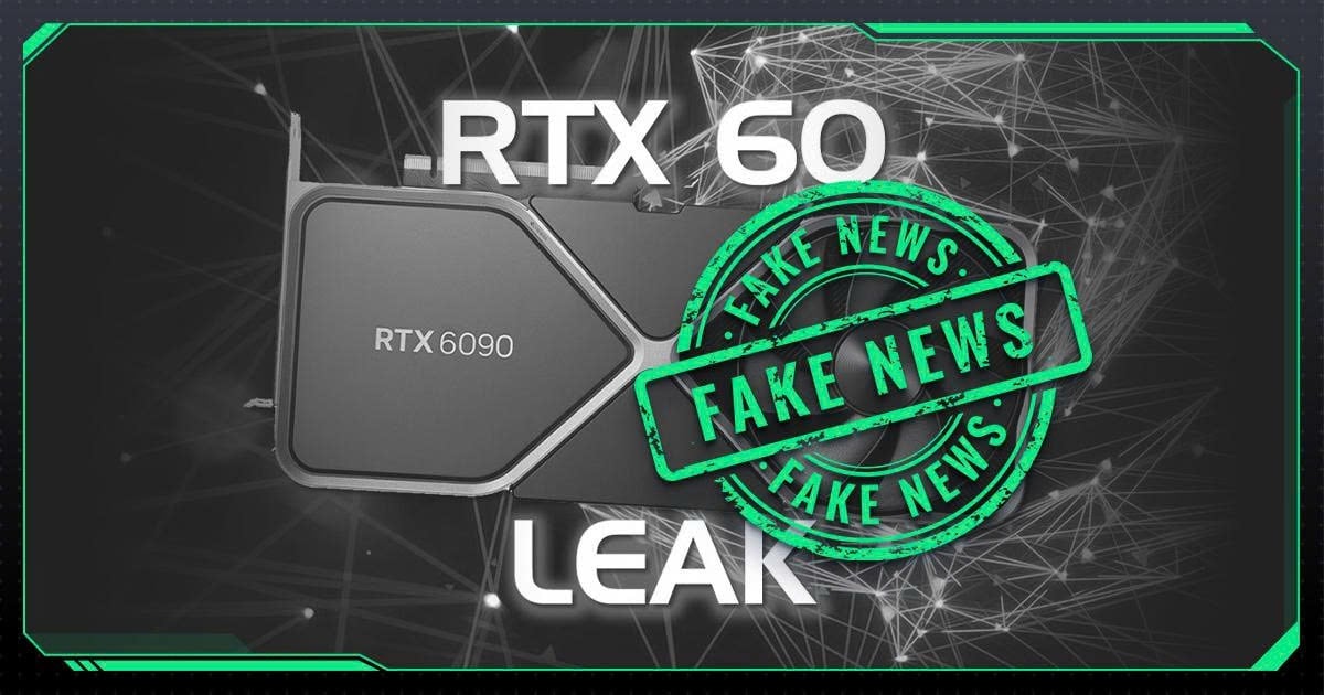 Đính Chính Tin Đồn RTX 60: Chưa Có Thông Số Chính Thức!