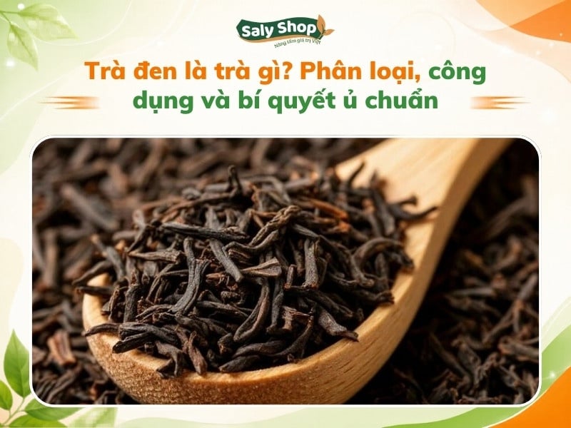 Trà đen là trà gì? Phân loại, công dụng và bí quyết ủ chuẩn