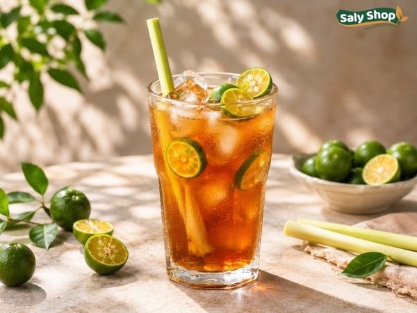 Nguyên liệu để làm trà sả tắc