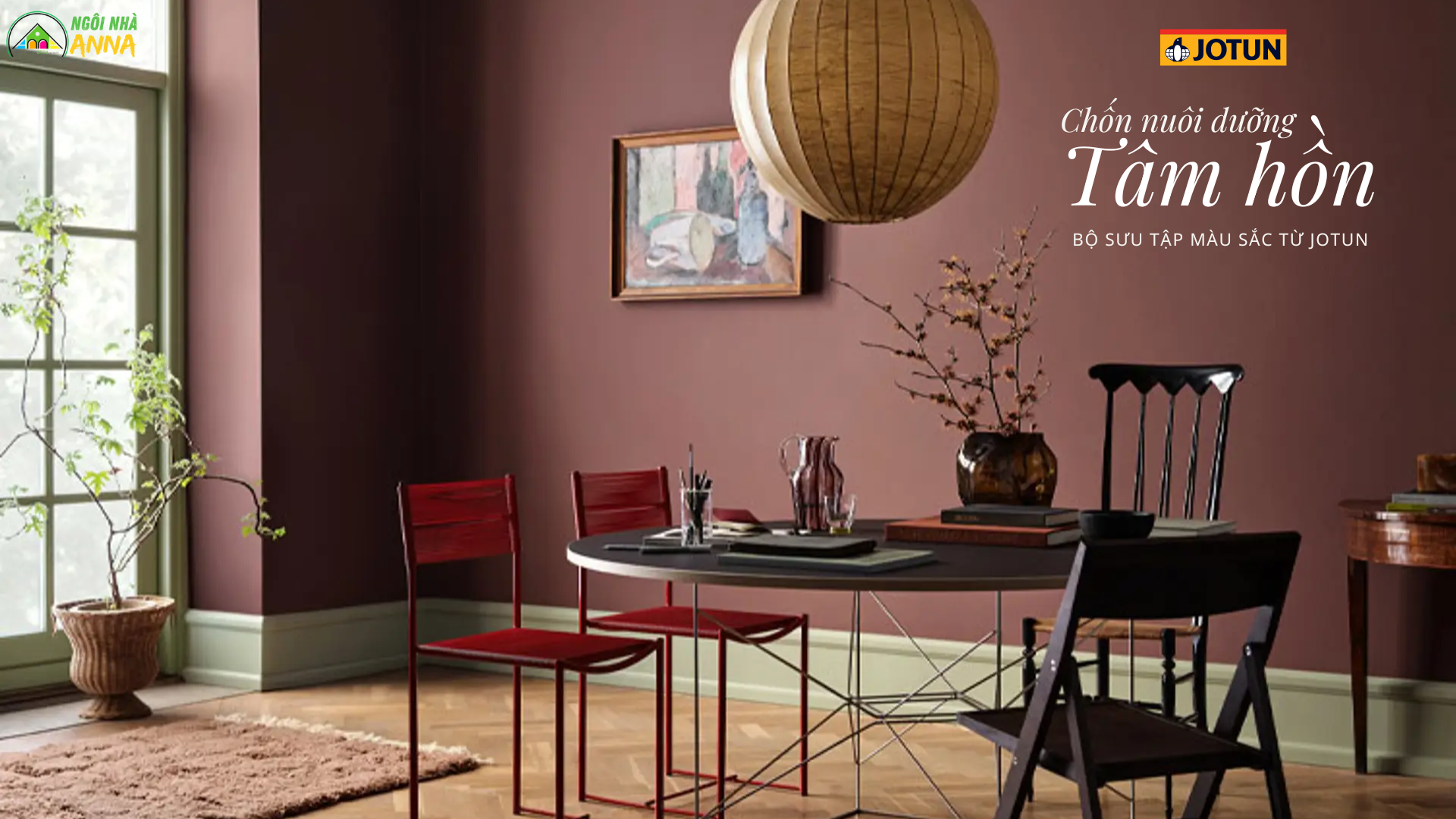 Bộ sưu tập màu sắc Jotun 2026 – Khi ngôi nhà trở thành “chốn nuôi dưỡng tâm hồn” | Ngôi nhà Anna