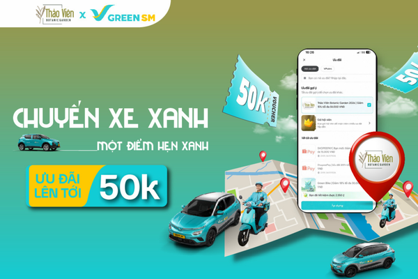 Thảo Viên x Green SM – Hành trình xanh đến Nhà hàng Thảo Viên với ưu đãi hấp dẫn