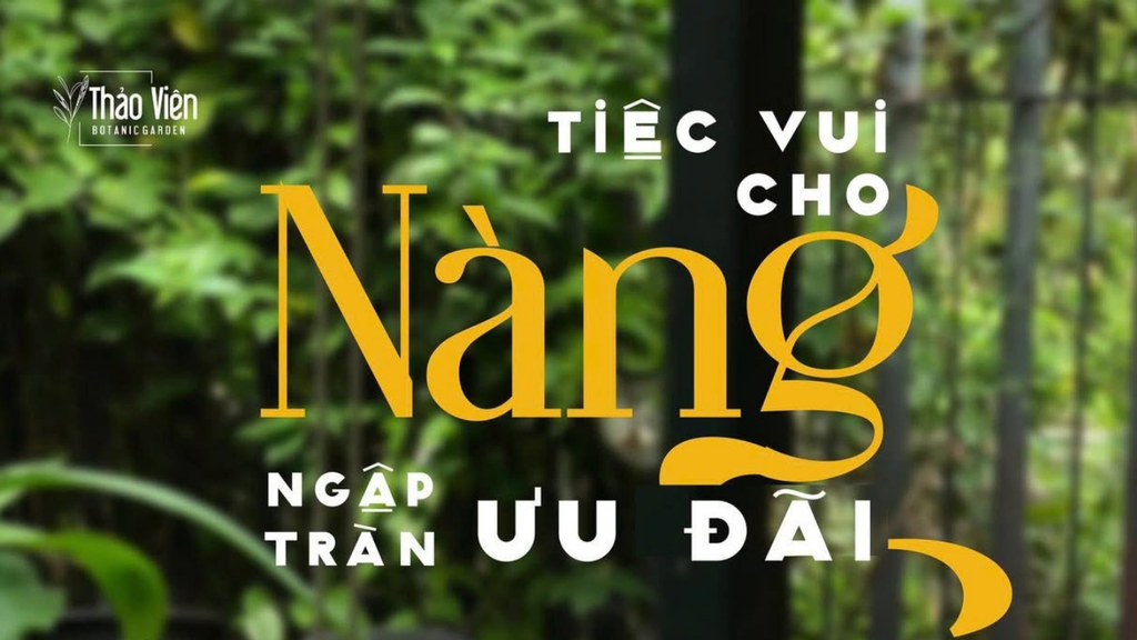 Ngày Phụ Nữ Việt Nam 20/10 – Hẹn nhau giữa vườn xanh tại Thảo Viên