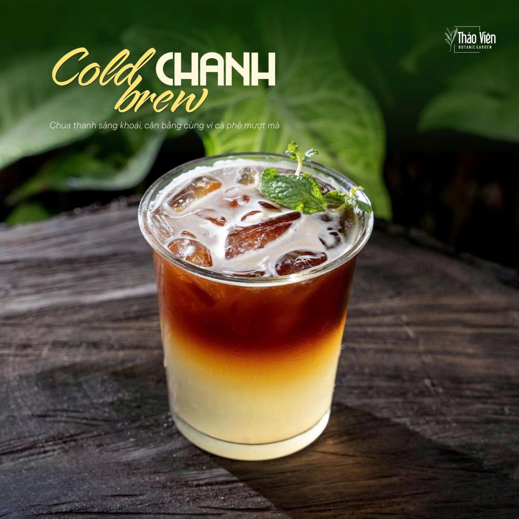 thảo viên ra mắt đồ uống cold brew dứa