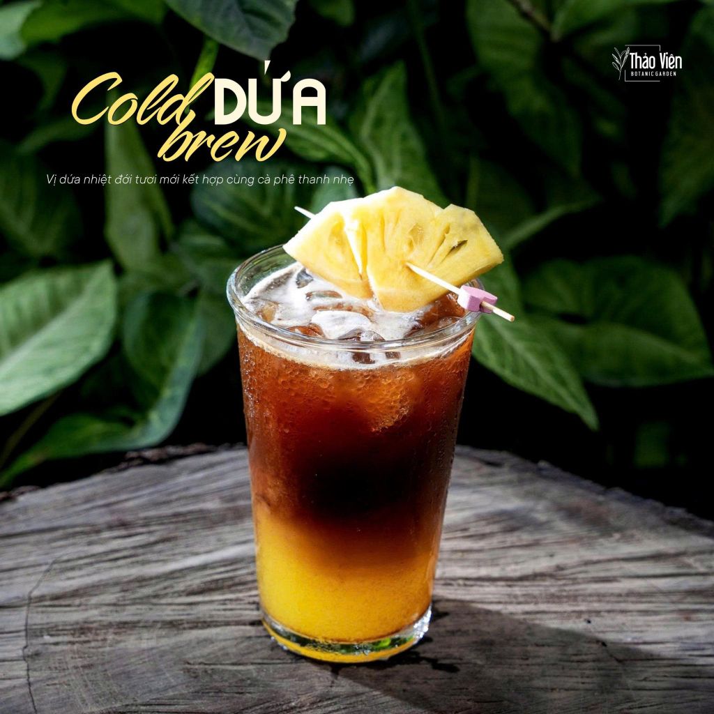 thảo viên ra mắt đồ uống cold brew dứa