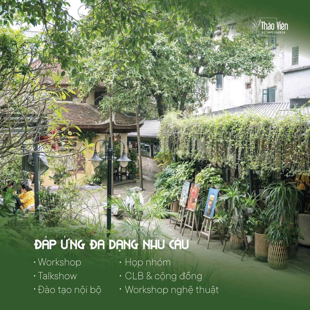 Địa điểm lý tưởng tổ chức workshop
