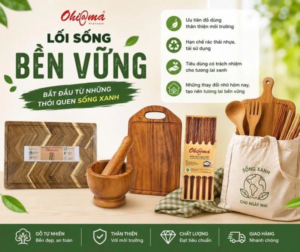 Lối sống bền vững – Bắt đầu từ những thói quen sống xanh
