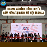 Tinh thần Zen giữa lòng triển lãm: Ohiama và hành trình truyền cảm hứng tại chuỗi sự kiện tháng 3