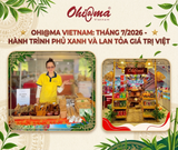 Ohi@ma tiếp tục hành trình phủ xanh và lan tỏa giá trị Việt trong tháng 7/2026