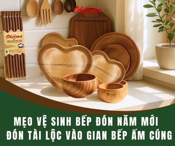 Mẹo Vệ Sinh Bếp Đón Năm Mới – Đón Tài Lộc Vào Gian Bếp Ấm Cúng