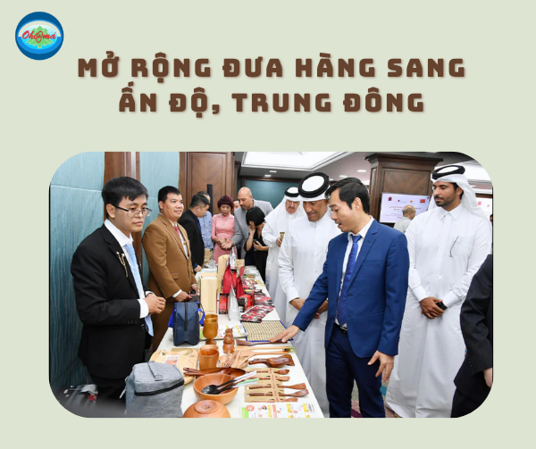 Mở rộng đưa hàng sang Ấn Độ, Trung Đông
