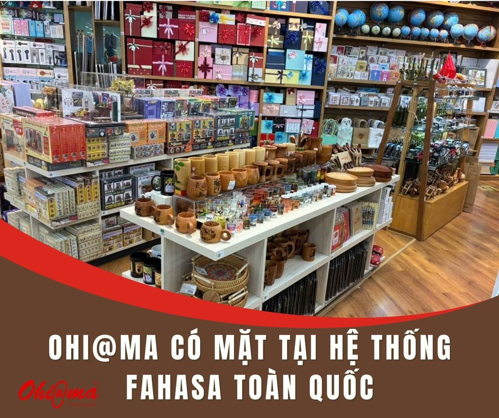 Ohi@ma Đã Có Mặt Tại Hệ Thống Fahasa Toàn Quốc