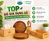 Top đồ gia dụng gỗ đáng mua cho gia đình hiện đại