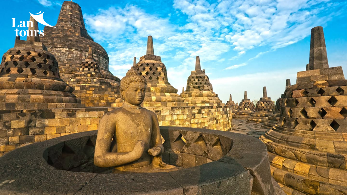 Indonesia - Borobudur, đảo rồng Komodo, núi lửa Bromo