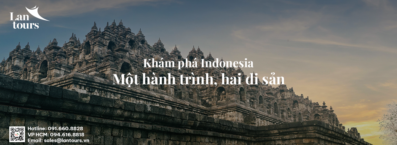 Indonesia - Borobudur, đảo rồng Komodo, núi lửa Bromo