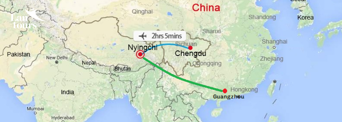 Tây Tạng - Sông Băng Lai Cổ - Lâm Chi