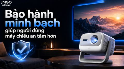 BẢO HÀNH MINH BẠCH GIÚP NGƯỜI DÙNG MÁY CHIẾU YÊN TÂM HƠN