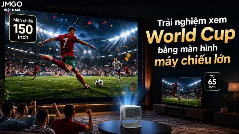 TRẢI NGHIỆM XEM WORLD CUP BẰNG MÀN HÌNH MÁY CHIẾU LỚN