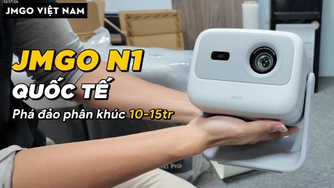 JMGO N1 QUỐC TẾ - LỰA CHỌN SỐ 1 TRONG PHÂN KHÚC MÁY CHIẾU 10-15 TRIỆU