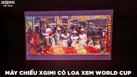 MÁY CHIẾU XGIMI CÓ LOA XEM WORLD CUP ĐÁNG MUA NHẤT