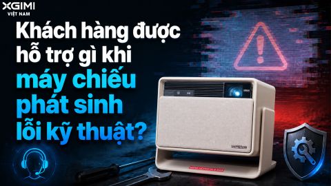 KHÁCH HÀNG ĐƯỢC HỖ TRỢ GÌ NẾU MÁY CHIẾU XẢY RA LỖI KỸ THUẬT?