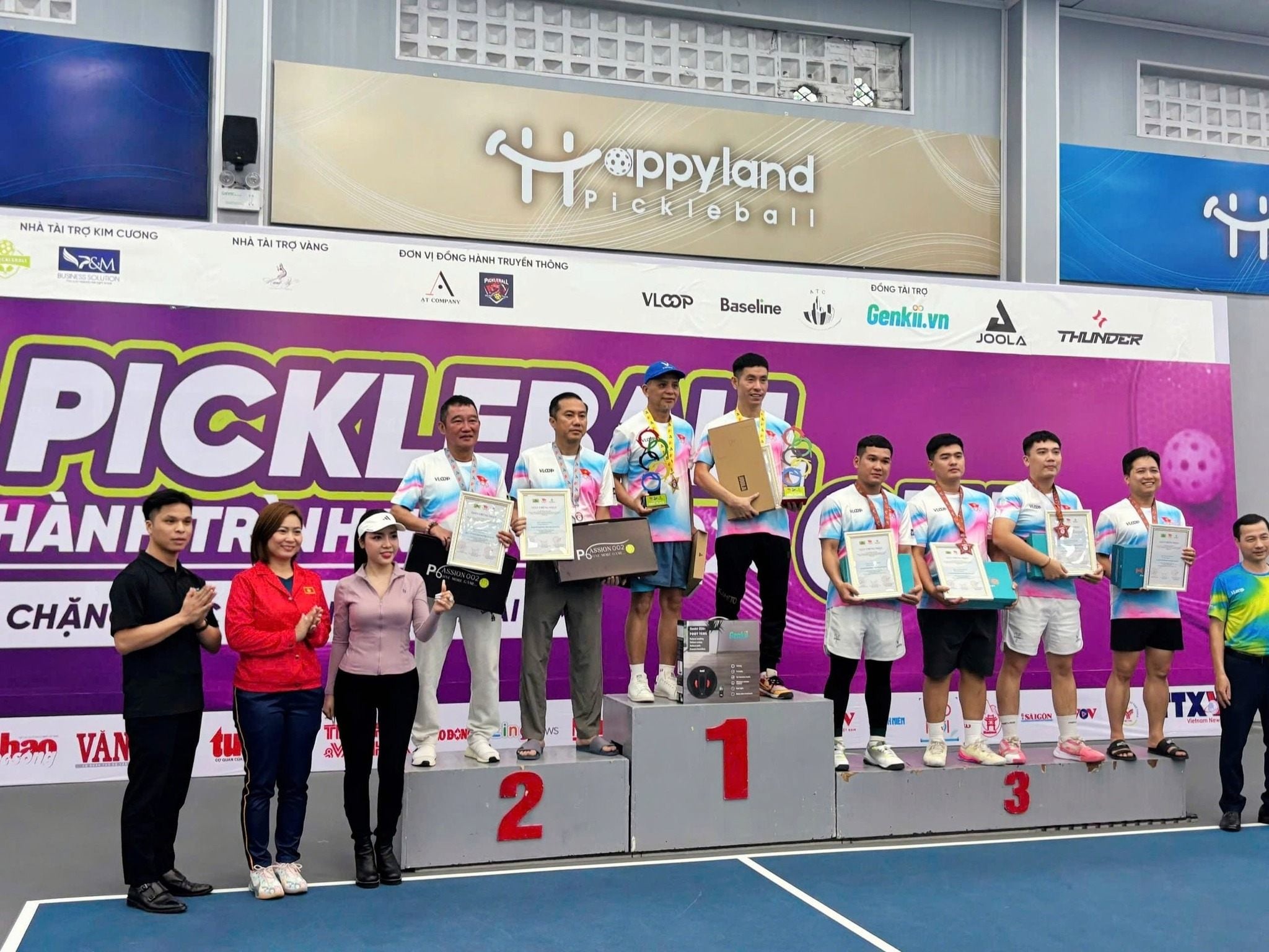 Genkii đồng hành cùng giải Pickleball “Hành trình nhân ái 2025”