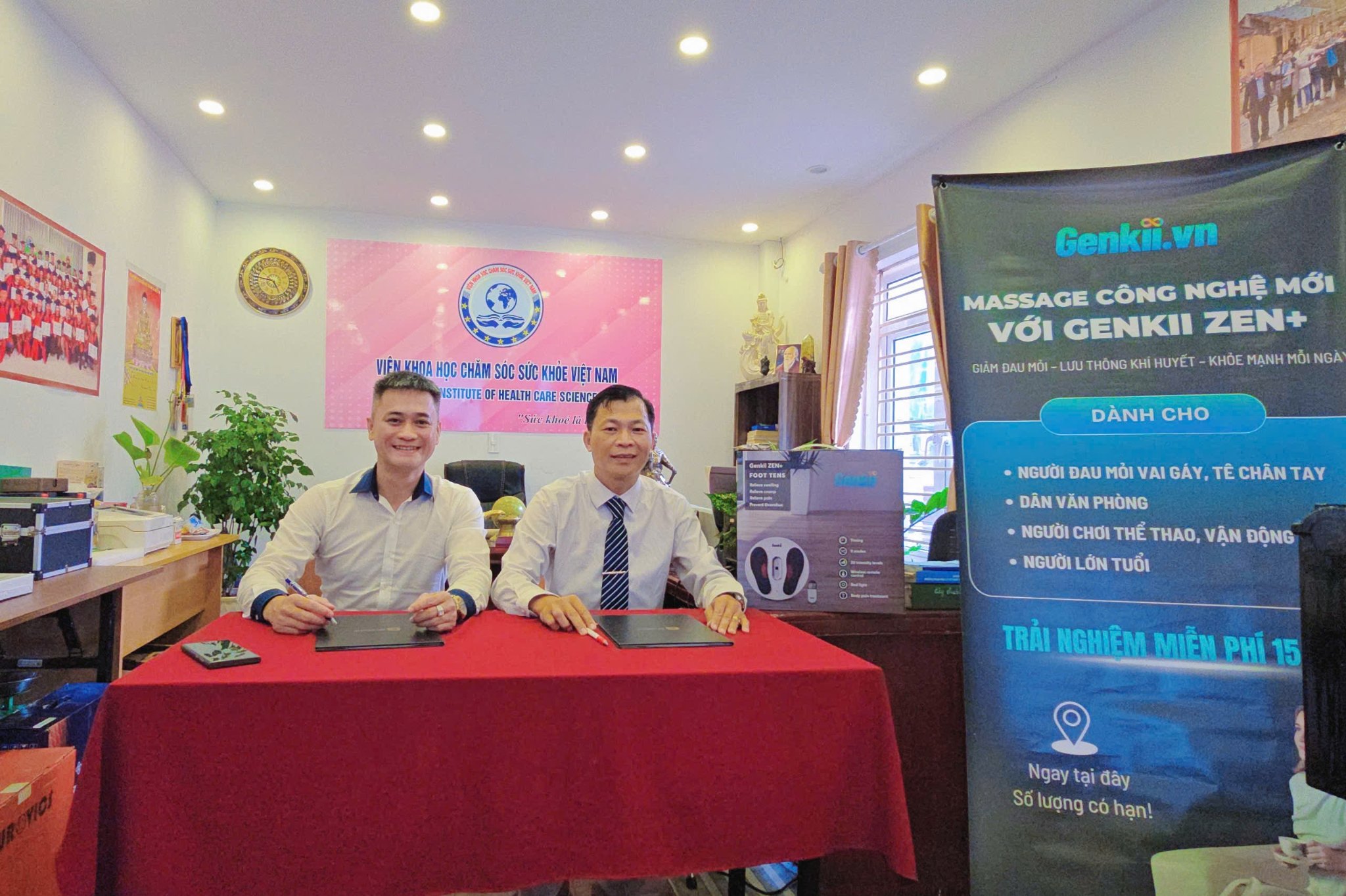 [Sức Khỏe & Cộng Đồng] Genkii hợp tác với Viện Khoa học CSSK Việt Nam: Khi công nghệ chăm sóc sức khỏe bước vào từng gia đình