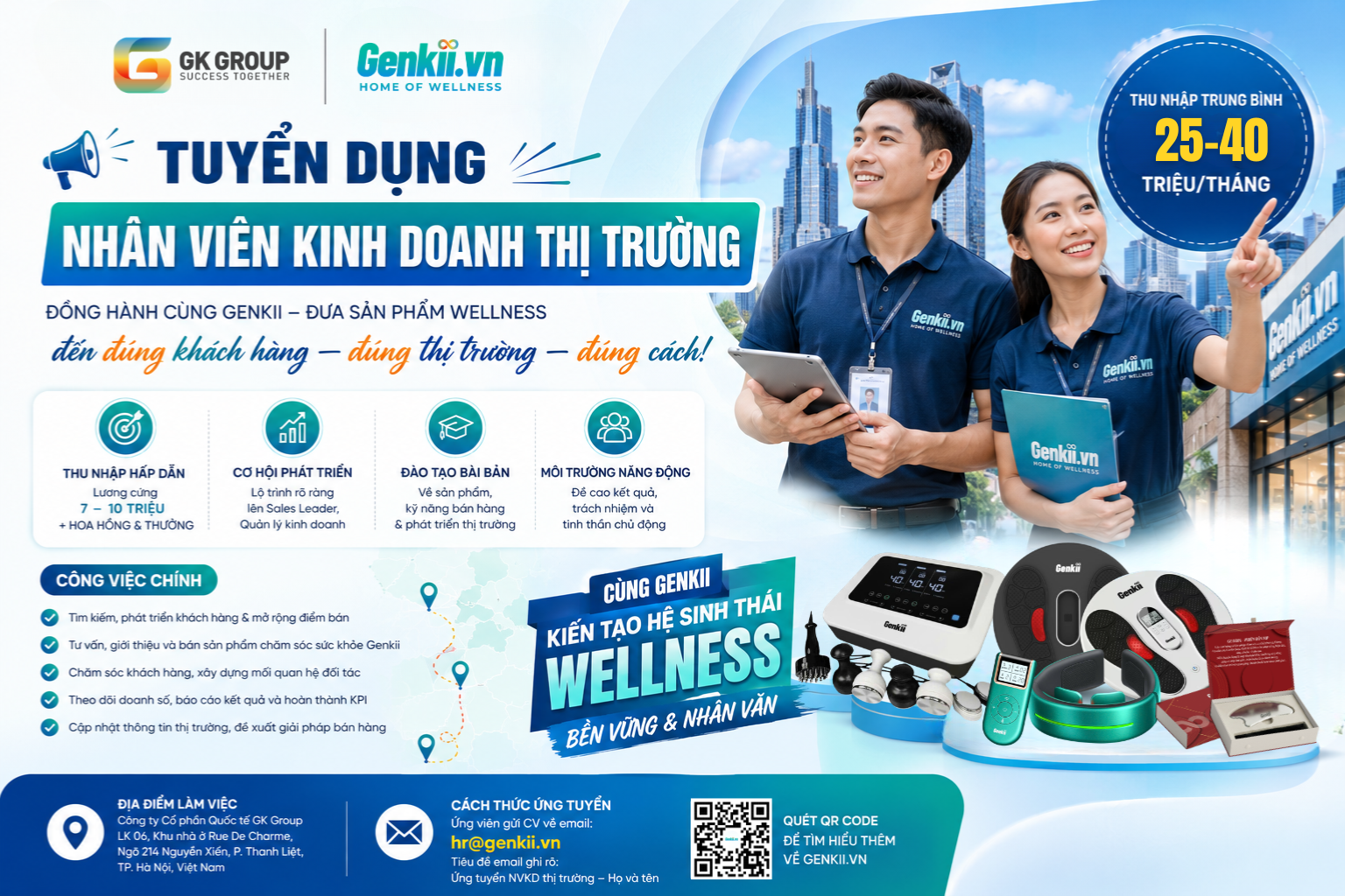 TUYỂN DỤNG NHÂN VIÊN KINH DOANH THỊ TRƯỜNG