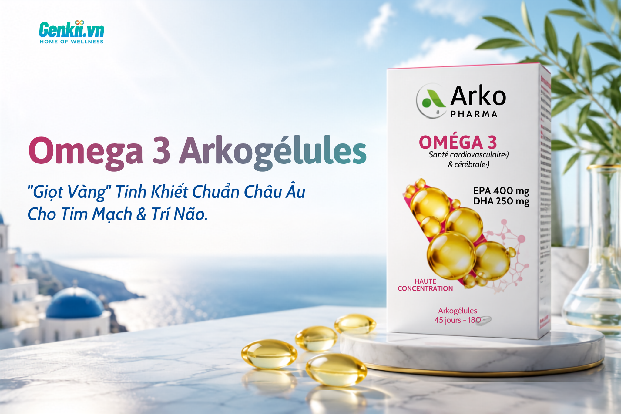 Omega 3 Arkogélules: 
