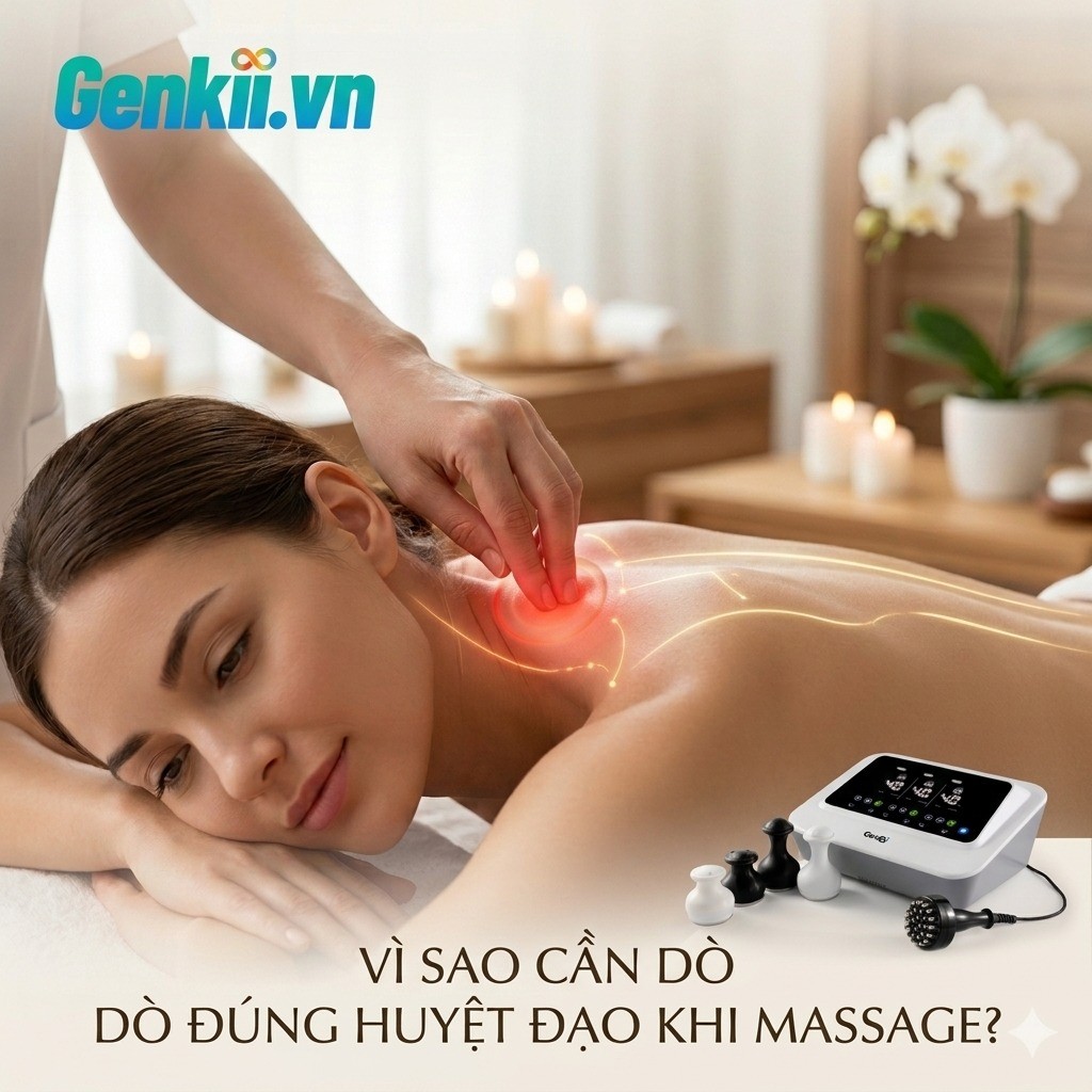 Vì sao cần dò đúng huyệt đạo khi massage? Giải pháp nâng cao hiệu quả chăm sóc trong spa.