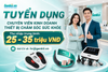 TUYỂN DỤNG CHUYÊN VIÊN KINH DOANH THIẾT BỊ CHĂM SÓC SỨC KHỎE