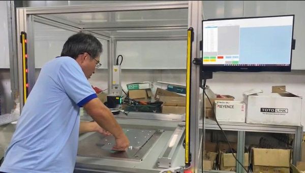 Triển khai thiết bị kiểm tra tự động tại xưởng gia công cơ khí