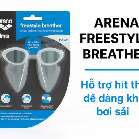 Arena Freestyle Breather – Giải pháp hít thở dễ dàng khi bơi sải