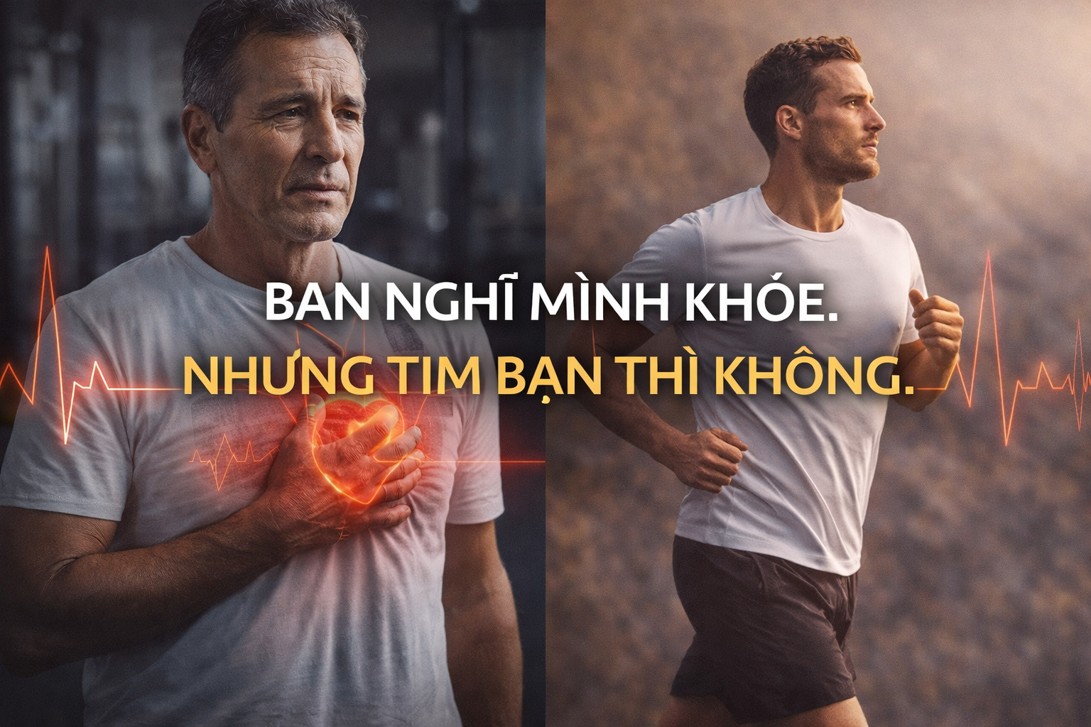 Bạn Nghĩ Mình Khỏe. Nhưng Tim Bạn Thì Không.