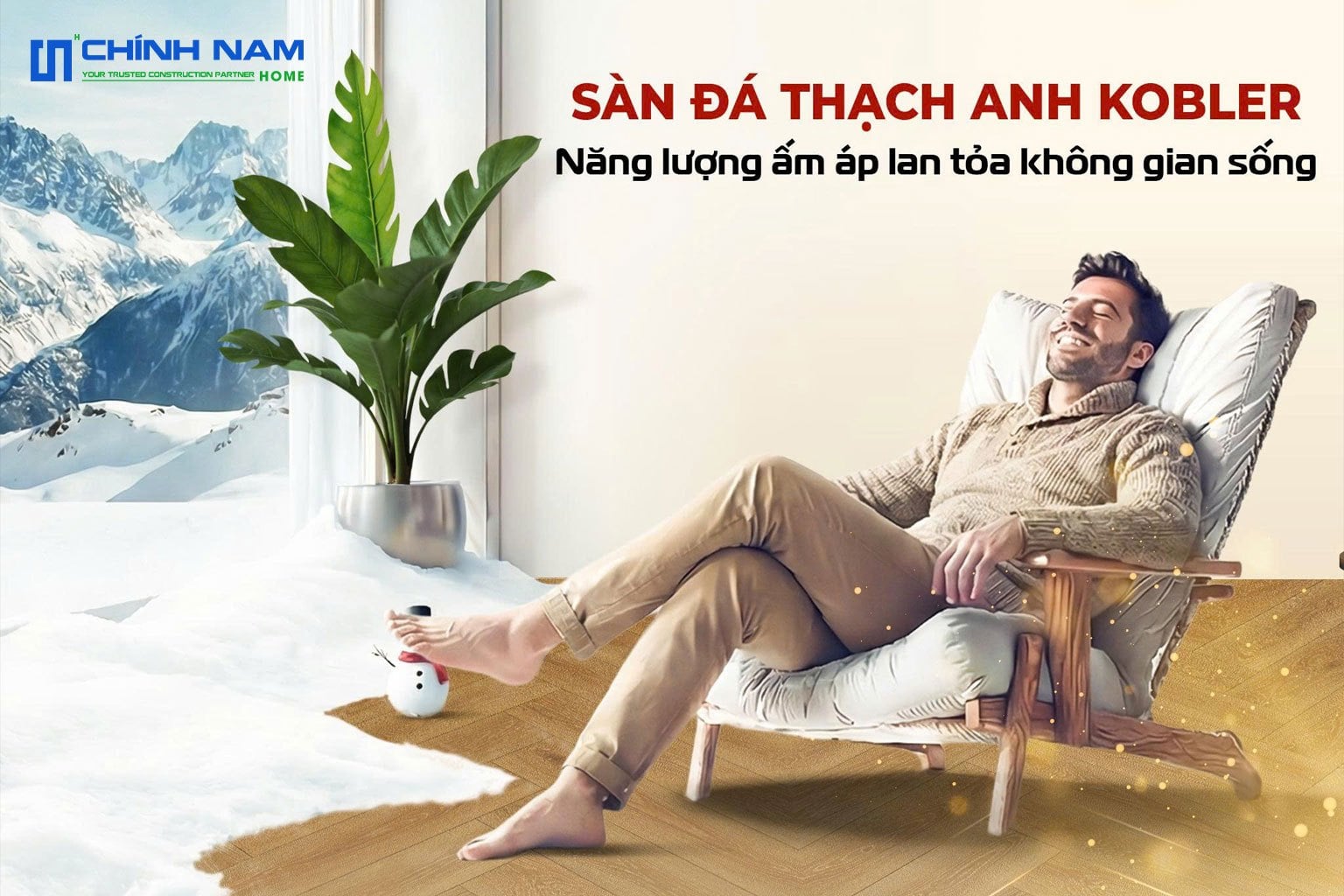 Sàn đá thạch anh Kobler nâng niu từng bước chân