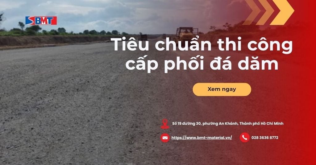 Tiêu chuẩn thi công cấp phối đá dăm TCVN 8859:2023
