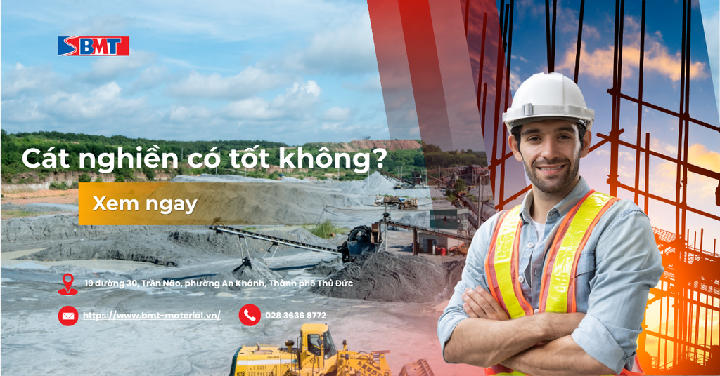 Cát nghiền có tốt không? 3 lầm tưởng phổ biến