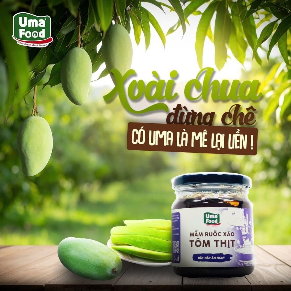 XOÀI CHUA ĐỪNG CHÊ, CÓ UMA’ LÀ MÊ LẠI LIỀN!