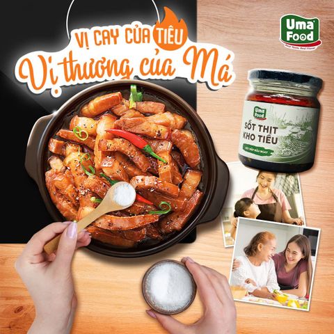 THỊT KHO TIÊU - VỊ ĐẬM ĐÀ CỦA BỮA CƠM THƯƠNG NHỚ