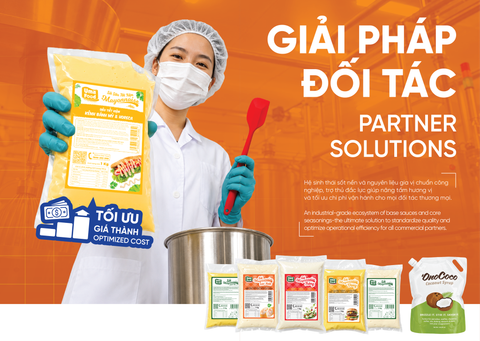 UMA’ FOOD – Giải pháp sốt cho B2B, HORECA & chuỗi F&B