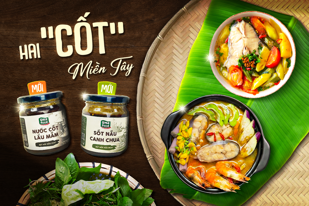 UMA’ FOOD RA MẮT 2 “CHIẾN BINH” MỚI CHO BỮA CƠM VIỆT