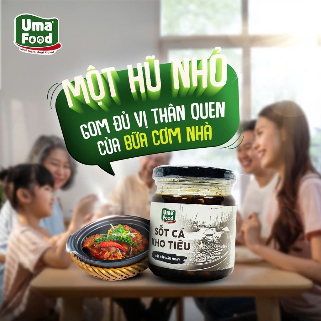 Một hũ nhỏ gom đủ vị thân quen của bữa cơm nhà.