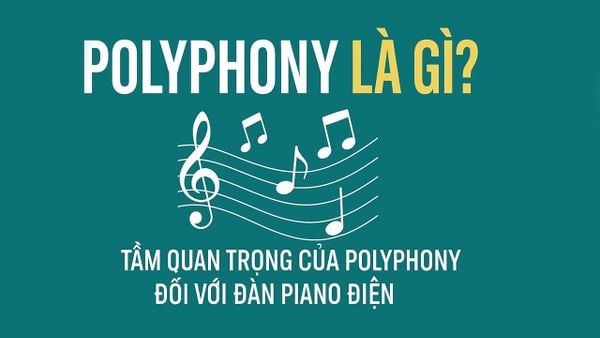 Polyphony là gì? Tầm quan trọng của Polyphony đối với đàn piano điện