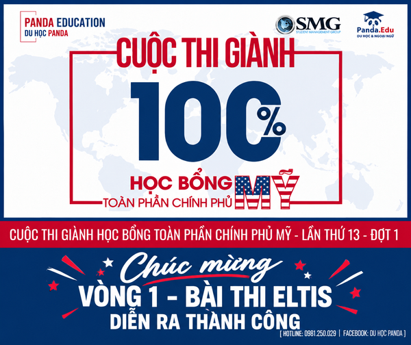 CHÚC MỪNG VÒNG 1 KỲ THI GIÀNH HỌC BỔNG CHÍNH PHỦ MỸ J1 - LẦN THỨ 13 ĐÃ DIỄN RA THÀNH CÔNG!