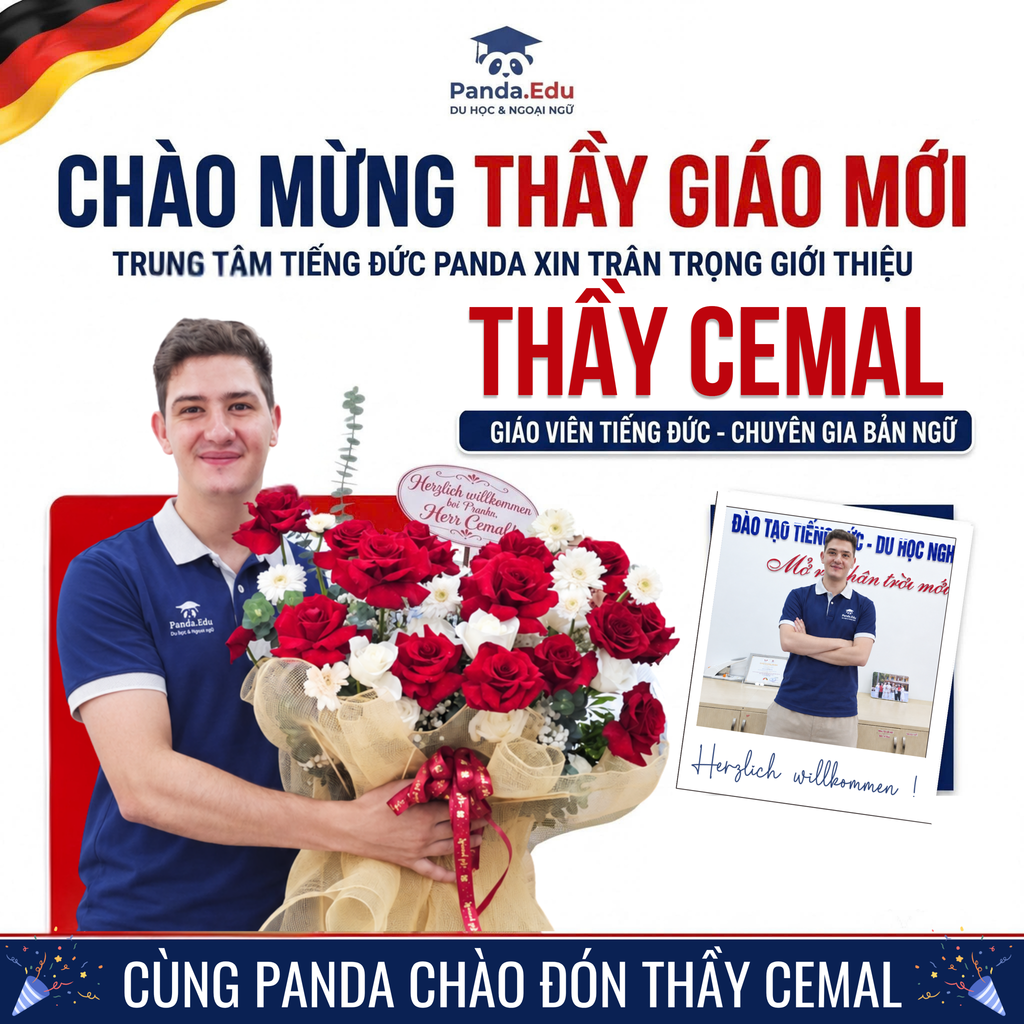 CHÀO MỪNG THẦY GIÁO BẢN XỨ MEHMET CEMAL YURTMAN ĐÃ GIA NHẬP PANDA!