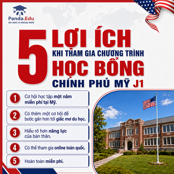 5 lợi ích khi tham gia cuộc thi học bổng Chính phủ Mỹ J1 năm 2026